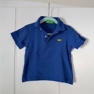 Official Masters Royal Blue Kids Polo Shirt